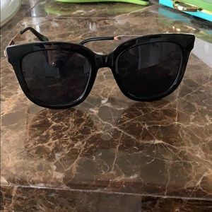 Black and gold sunglasses